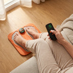 EMS foot massager with remote control – Wireless, foldable, 6 modes