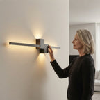 LED-Wandleuchte mit linearer Lichtführung – Modernes Design