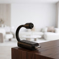 Mini surveillance camera with swivel arm – Wi-Fi and AI detection
