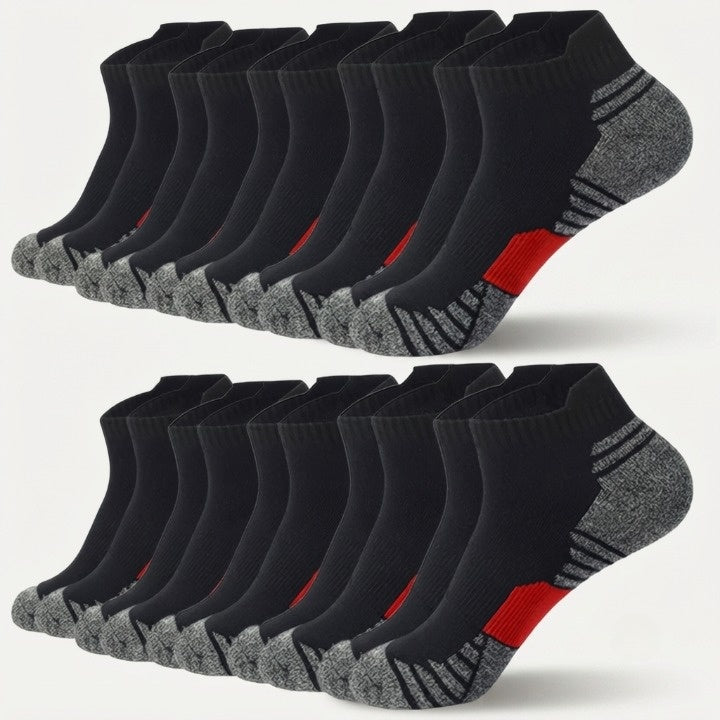 Herren Sneaker Socken 8er-Set – Atmungsaktiv und komfortabel