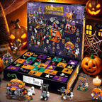 Halloween Adventskalender mit 31 Bauwerken zum Zusammenbauen