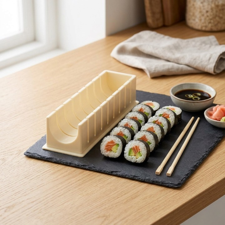 Sushi-Form-Set – Gleichmäßige Rollen ganz ohne Rolltechnik