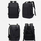 Expandable 17.3-Inch Waterproof Laptop Backpack