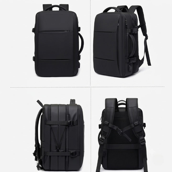 Expandable 17.3-Inch Waterproof Laptop Backpack