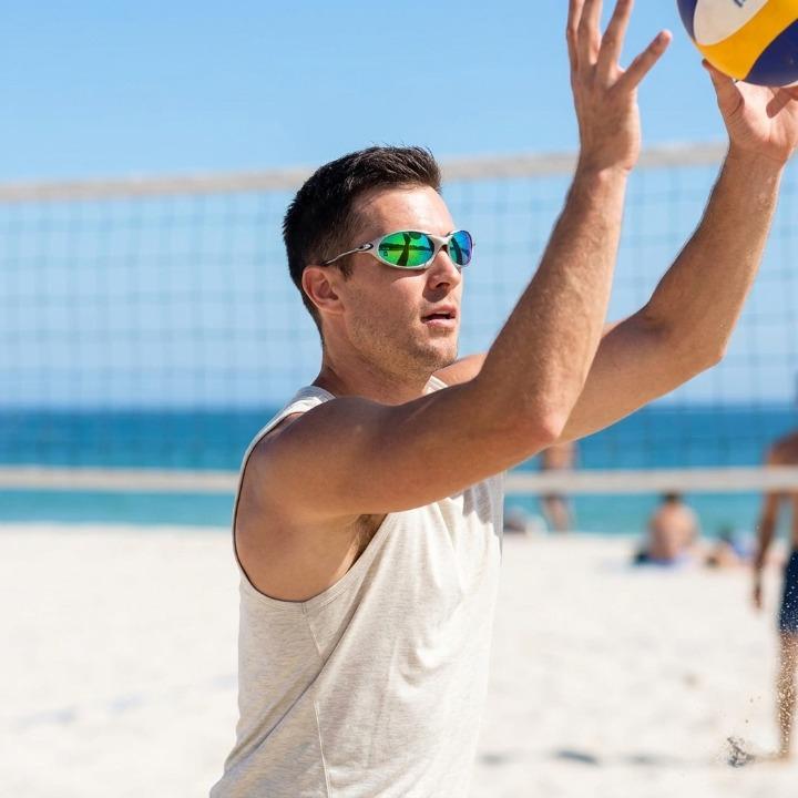 Sportsonnenbrille Herren polarisiert UV-Schutz 30g – Leicht, robust, für Sport, Radfahren, Wandern und Outdoor-Aktivitäten – Mivoza