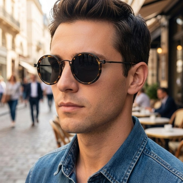 Sonnenbrille Metall polarisiert mit UV400 Schutz