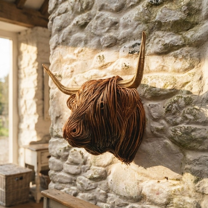 Handcrafted Cow Head