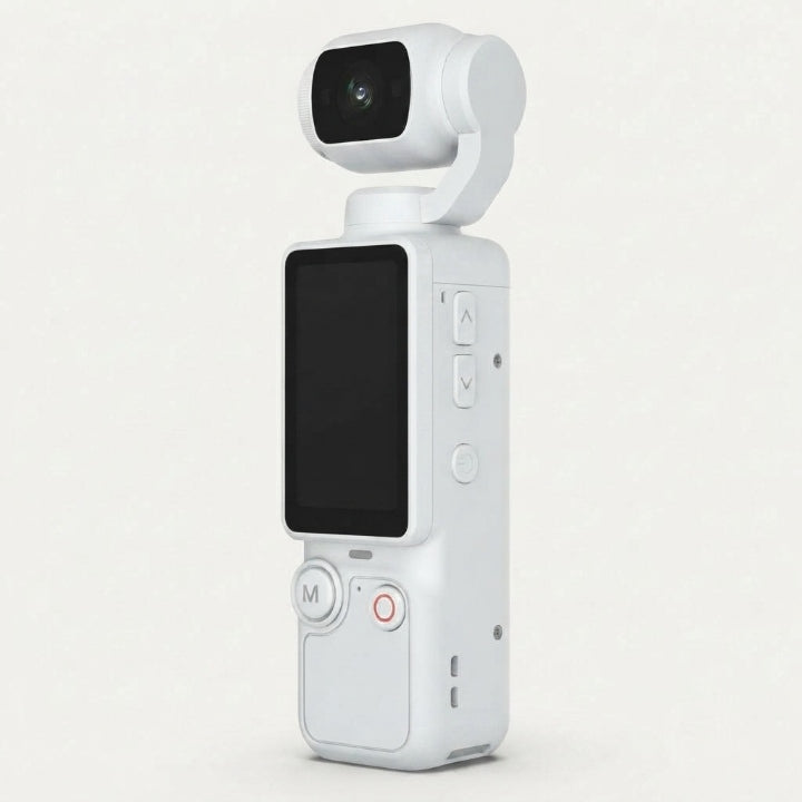 1080P Pocket Camera with Foldable Display and Touchscreen