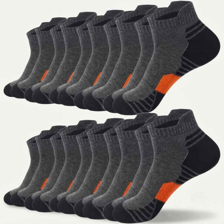 Herren Sneaker Socken 8er-Set – Atmungsaktiv und komfortabel