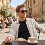 Polarized sunglasses with UV400 protection