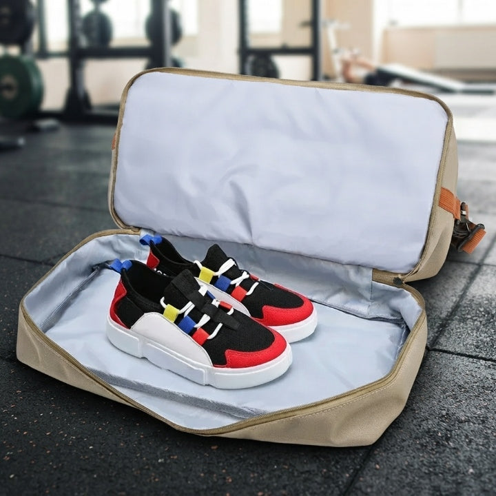 Sporttasche mit Schuhfach und Nass-Trocken-Trennung, 46 × 28 × 25 cm
