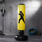 Inflatable punching bag for children and adults