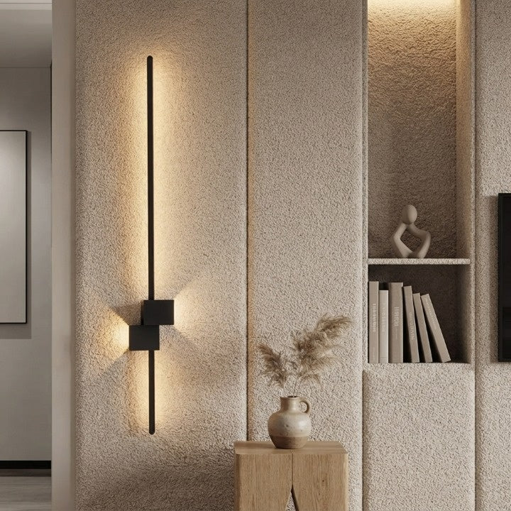 LED-Wandleuchte mit linearer Lichtführung – Modernes Design