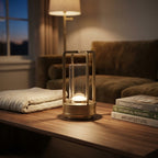 Kabellose LED-Tischlampe, Akku 2000mAh, Touch-Dimmer, 3 Farbtemperaturen