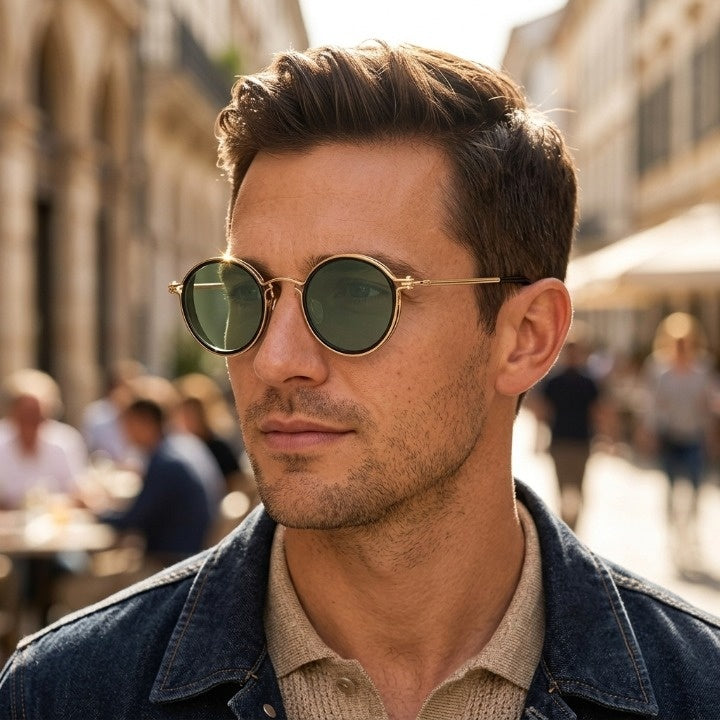 Sonnenbrille Metall polarisiert mit UV400 Schutz