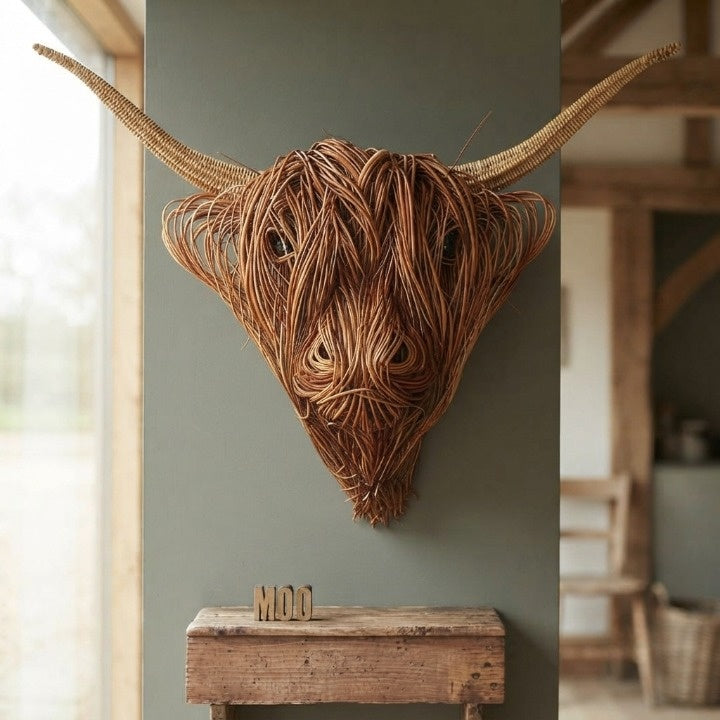 Handcrafted Cow Head