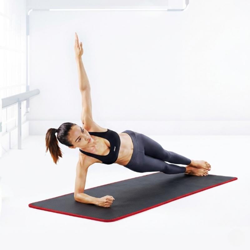 Extra Thick Yoga Mat 1 cm – Non-Slip, 183 × 61 cm, 4 Colors