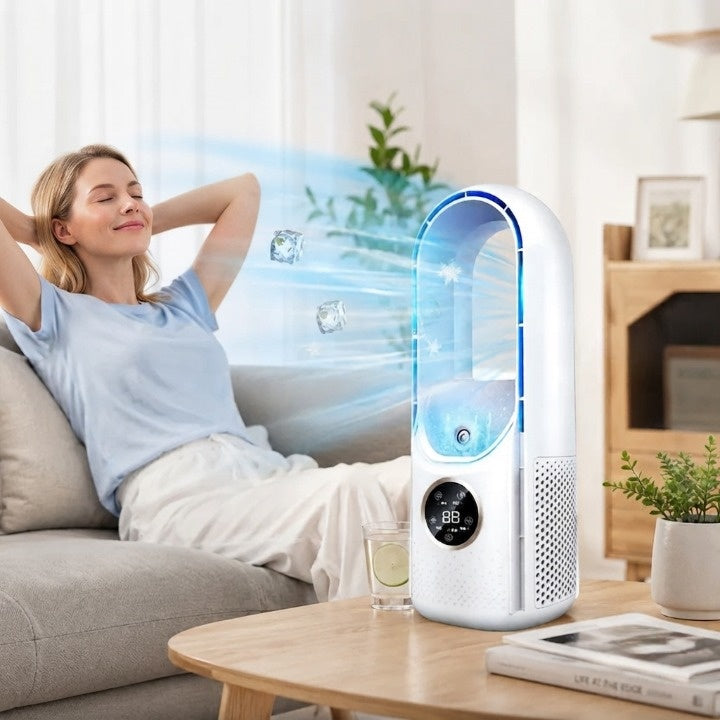 Tragbare Mini-Klimaanlage – Geräuscharme Kühlung für Zuhause & Büro