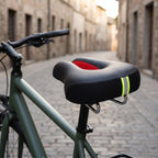 Nose-less bicycle saddle – Pressure-free & ergonomically padded