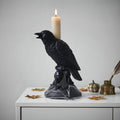 Kerzenhalter Gotik-Stil aus Kunstharz mit Tiermotiv