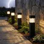 Solar LED Wegeleuchte – wetterfest, kabellos, schaltet automatisch ein
