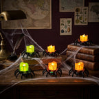LED-Spinnenlichter Halloween