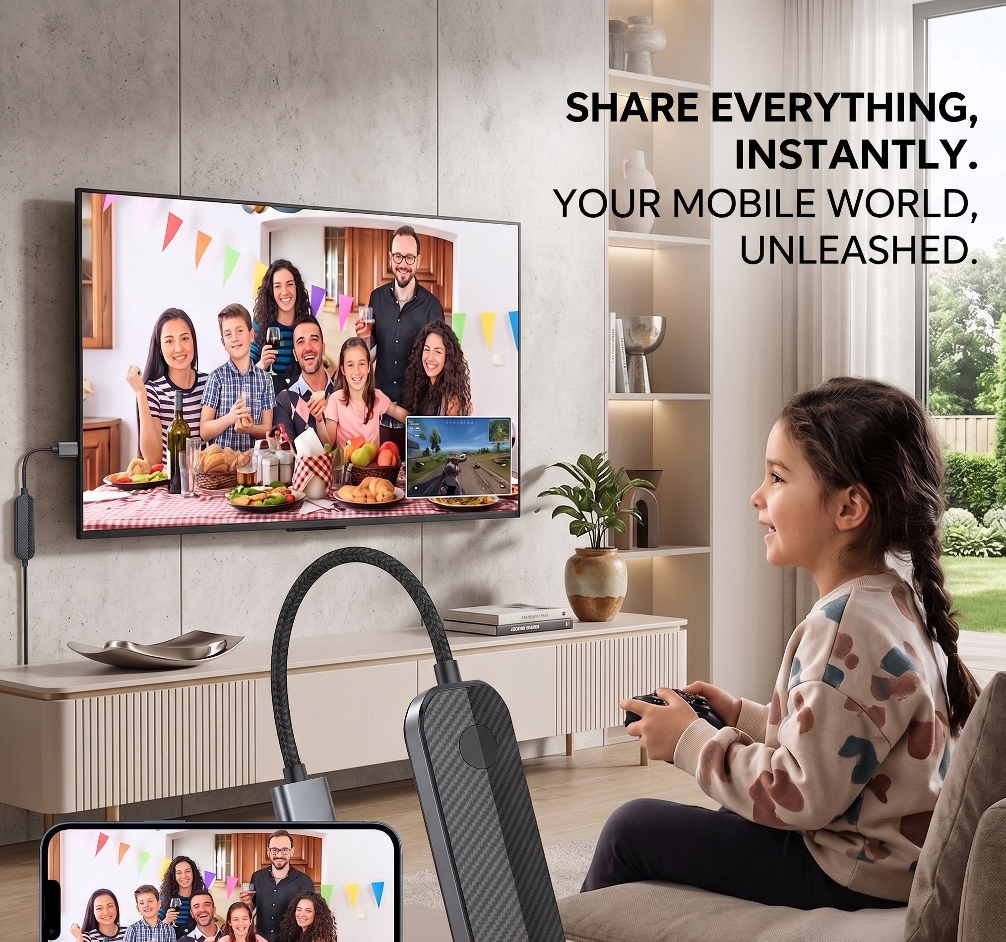 HDMI Wireless Display Adapter – kabellos spiegeln