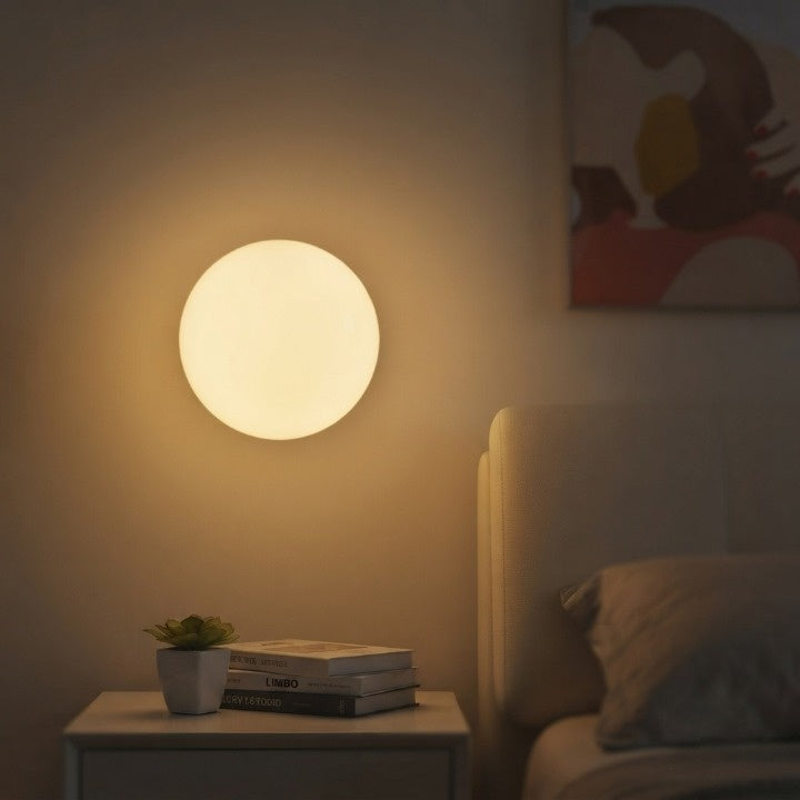 Wall Lamp Glass Sphere Modern – Minimalist Wall Light