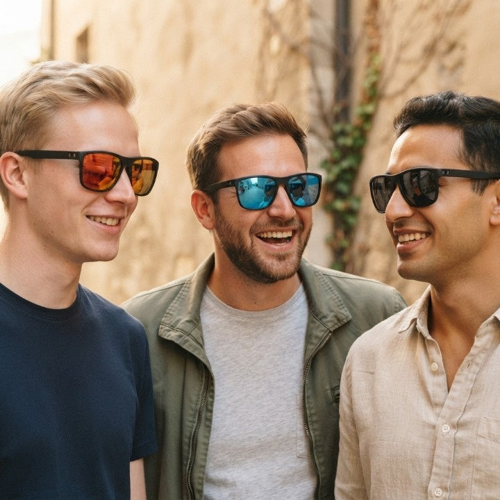 3er Set Sonnenbrillen – Polarisiert mit 100% UV-Schutz