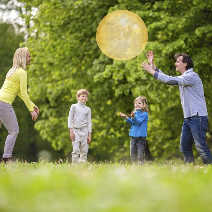 Bubble ball for indoor & outdoor use – fillable with water, supports up to 122 kg