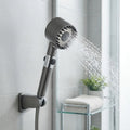 Metal showerhead with 9-layer filter, water pressure +200%