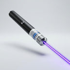 Laser pointer with adjustable power – Red, Green, or Purple