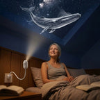 Galaxy Projektor mit Nachtlicht – 2-in-1 LED Sternenhimmel