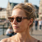 Polarisierte Sonnenbrille Retro-Design mit UV400-Schutz – Unisex