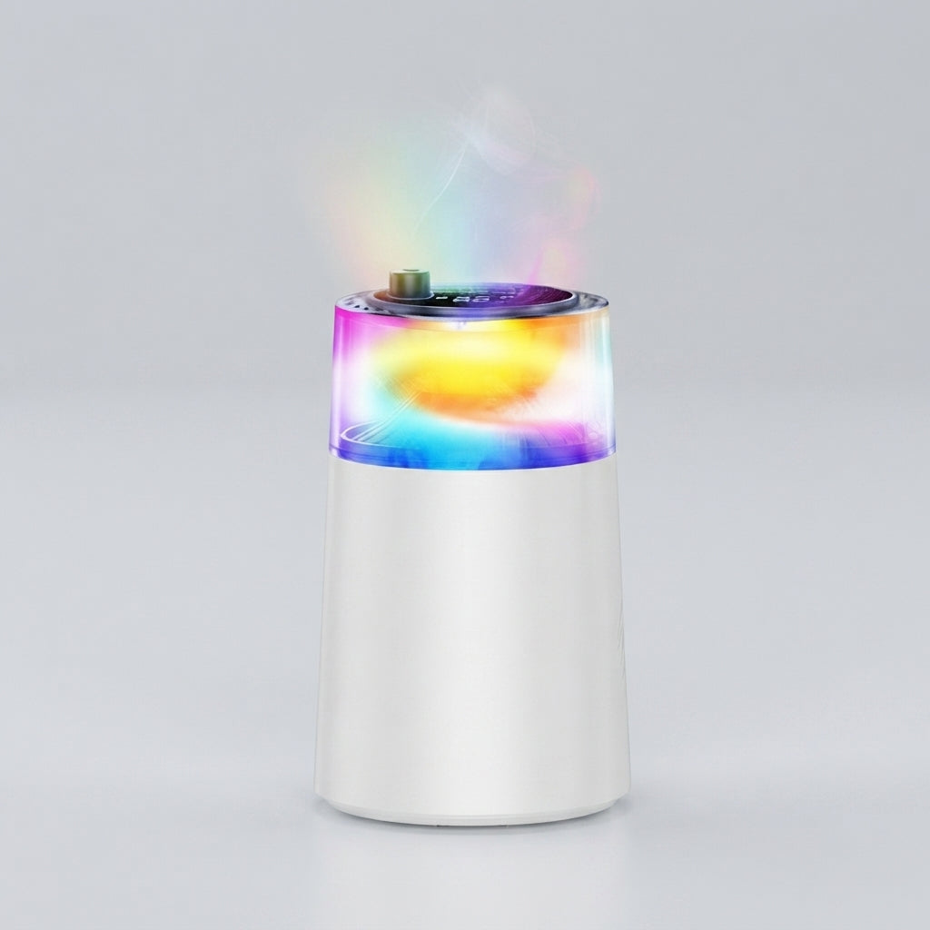 Auto-Aromadiffusor mit Ambiente-Licht und Sternenhimmel-Projektion