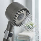 Metal showerhead with 9-layer filter, water pressure +200%