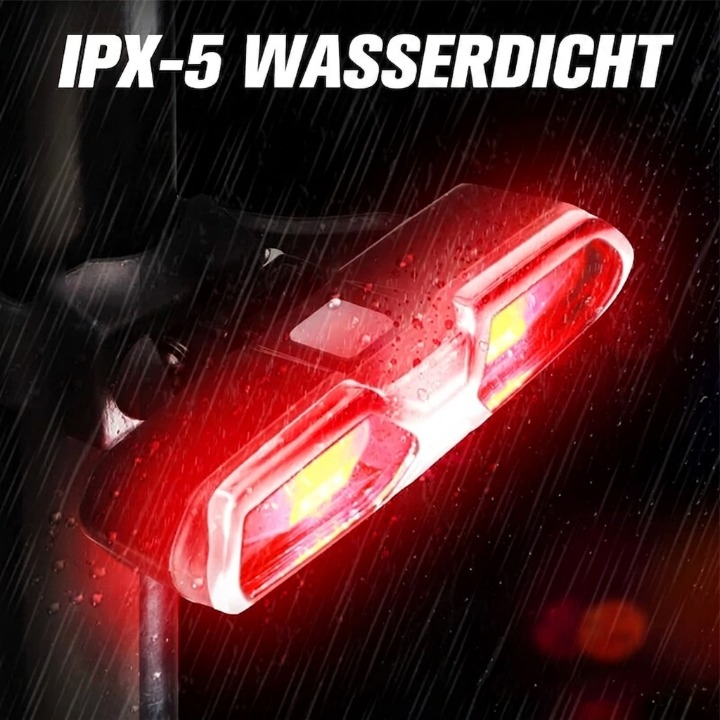 Kabelloser Fahrrad-Blinker — LED-Fahrtrichtungsanzeige mit Fernbedienung