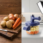 Elektrischer Obstschäler und Mixer 2-in-1