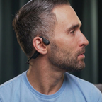 Open-Ear Sport-Kopfhörer mit Bluetooth 5.0 — Schweißresistent, 18 g, sicherer Sitz