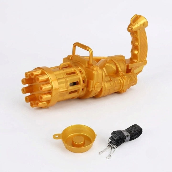 Seifenblasenmaschine mit Pistolengriff – Automatisch, Set mit Zubehör