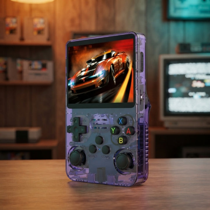 Retro-Handheld-Spielkonsole mit 2000 Spielen – 3,5" HD-Bildschirm
