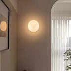 Wandlampe Glas rund mit G9-Fassung – Moderne Kugelform