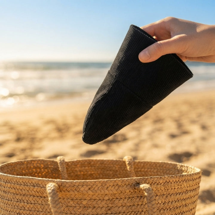 Foldable sun hat with UV protection
