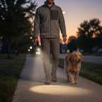 Ultraschall-Hundetrainer mit LED-Licht, 15 m Reichweite