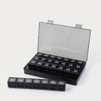 Pillenorganizer mit 28 Fächern – Wochenplaner für Tabletten