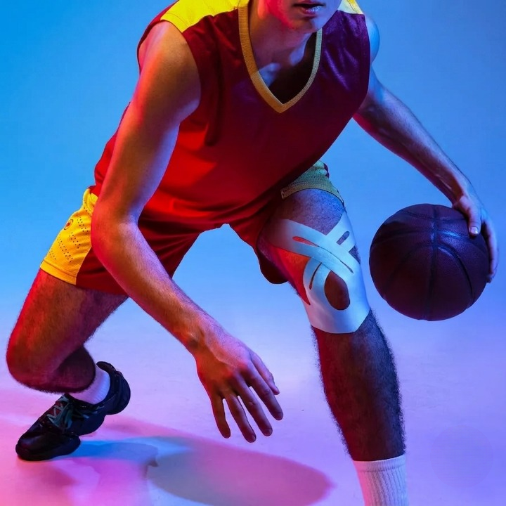 Pre-Cut Kinesiology Tape for Knee – Breathable & Comfortable