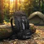 Trekkingrucksack 90L Wasserabweisend – Wander- und Campingrucksack mit Tragesystem
