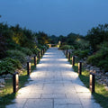 LED-Bodenleuchte Garten Aluminium – Wegebeleuchtung