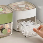 Ice Cube Tray with Press Function – 48 Cubes Without Spills & Effortlessly