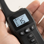 Dog collar with remote control, 1000 m range – IP67 waterproof